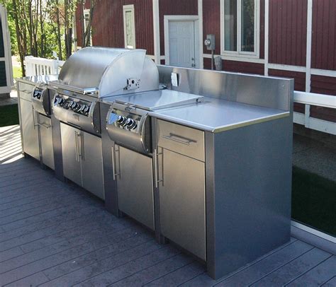 stainless steel outdoor cabinets canada|luxury outdoor kitchens stainless steel.